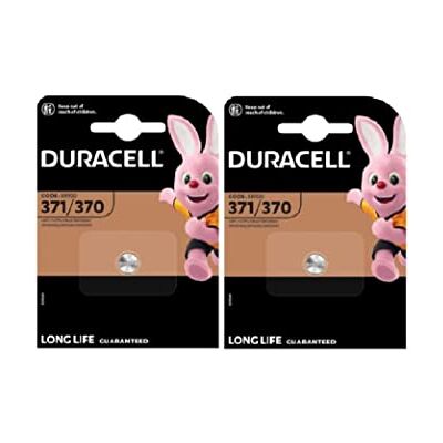 Duracell 371/370, SR920, horlogebatterij, 2 batterijen Duracell 371/370, SR920, horlogebatterij, 2 batterijen