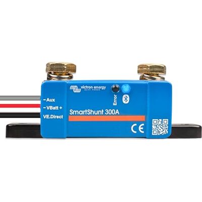 Victron Energy SmartShunt IP65 300 Amp Batterijmonitor (Bluetooth) Victron Energy SmartShunt IP65 300 Amp Batterijmonitor (Bluetooth)