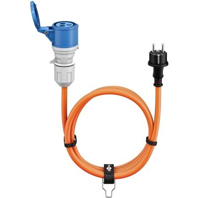 goobay CEE-adapterkabel voor caravans, 5 m, geaard contact op CEE-stekker met afsluitdeksel, IP44, campingkabel, camper en caravan 76219 goobay CEE-adapterkabel voor caravans, 5 m, geaard contact op CEE-stekker met afsluitdeksel, IP44, campingkabel, camper en caravan 76219