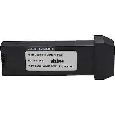 vhbw Accu compatibel met Holy Stone HS720, HS720E quadcopter multikopter drone (4300 mAh, 7,4 V, Li-polymeter) vhbw Accu compatibel met Holy Stone HS720, HS720E quadcopter multikopter drone (4300 mAh, 7,4 V, Li-polymeter)