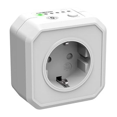 Ansmann AES1 timer energiebesparend stopcontact met countdown instelbaar stopcontact in tijdsintervallen voor ventilatorkachels, strijkijzer enz. wit Ansmann AES1 timer energiebesparend stopcontact met countdown instelbaar stopcontact in tijdsintervallen voor ventilatorkachels, strijkijzer enz. wit