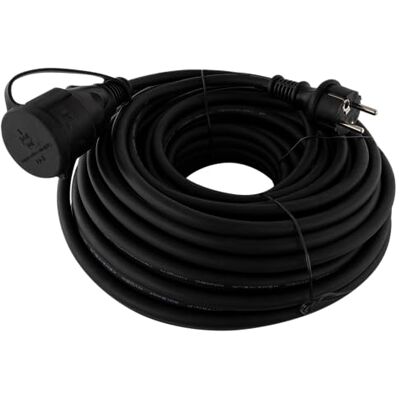 REV Verlengkabel 25 m voor buiten, IP44, 3500 W, 16 A, zwart REV Verlengkabel 25 m voor buiten, IP44, 3500 W, 16 A, zwart