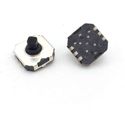 KOINEN Drukknop aan uit, aan/uit-knop, 10 stuks SKRHABE010 5-weg SMD touch-schakelaar joystick drukknop in multi 7 x 7,7 x 7 x 5 mm digitale telefoonschakelaar KOINEN Drukknop aan uit, aan/uit-knop, 10 stuks SKRHABE010 5-weg SMD touch-schakelaar joystick drukknop in multi 7 x 7,7 x 7 x 5 mm digitale telefoonschakelaar