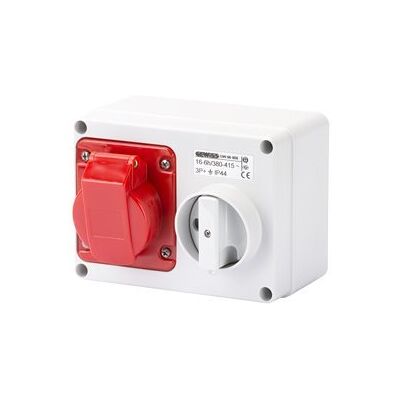 Gewiss Schupa GW66007 WANDSTECKD. M.GEH.HOR. 2P+E 16A 400V 9H Gewiss Schupa GW66007 WANDSTECKD. M.GEH.HOR. 2P+E 16A 400V 9H