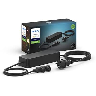 Philips Voedingskabel voor buiten, 1,5 m, 100 W stroomkabel, IP67, eenvoudig te installeren en uit te breiden Philips Voedingskabel voor buiten, 1,5 m, 100 W stroomkabel, IP67, eenvoudig te installeren en uit te breiden