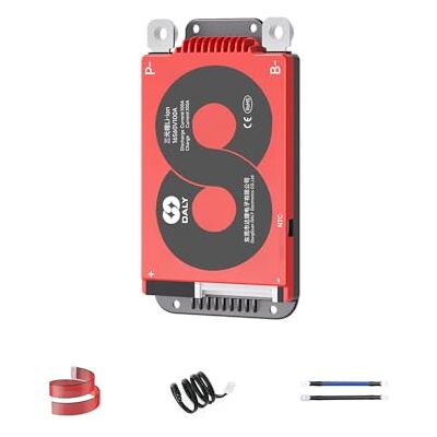 DALY 3S-24S BMS 15 A tot 200 A beschermbord met balansdraad en temperatuursensor voor lithiumbatterij (Li-ion 16S 60V, 100A) DALY 3S-24S BMS 15 A tot 200 A beschermbord met balansdraad en temperatuursensor voor lithiumbatterij (Li-ion 16S 60V, 100A)