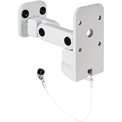 Adam Hall Stands SUWMB 10 W universele wandhouder voor luidsprekers tot 10 kg, wit Adam Hall Stands SUWMB 10 W universele wandhouder voor luidsprekers tot 10 kg, wit