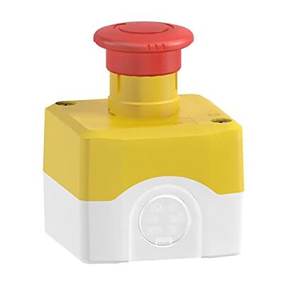Schneider Electric XALK178F Harmony XAL gele doos noodstop rood duwen draaien 2O Ø40 Schneider Electric XALK178F Harmony XAL gele doos noodstop rood duwen draaien 2O Ø40
