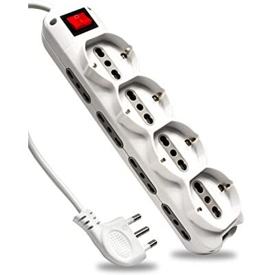 V-TAC Stekkerdoos met schakelaar en kabel 1,5 m 8 zijstopcontacten 10/16 A bipasso en 4 fronten 10/16 A bipasso Shuko stopcontact voor thuis, kantoor, winkel stopcontact 16 A V-TAC Stekkerdoos met schakelaar en kabel 1,5 m 8 zijstopcontacten 10/16 A bipasso en 4 fronten 10/16 A bipasso Shuko stopcontact voor thuis, kantoor, winkel stopcontact 16 A