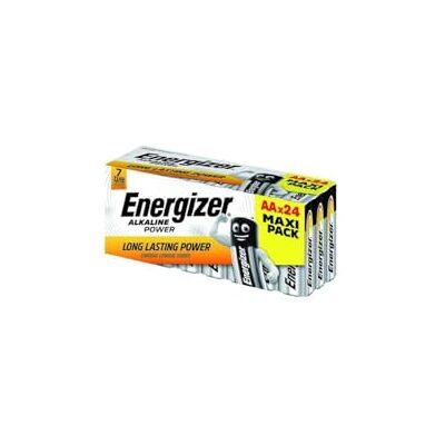 Energizer E300456400 alkaline batterij, zwart, 24 stuks Energizer E300456400 alkaline batterij, zwart, 24 stuks
