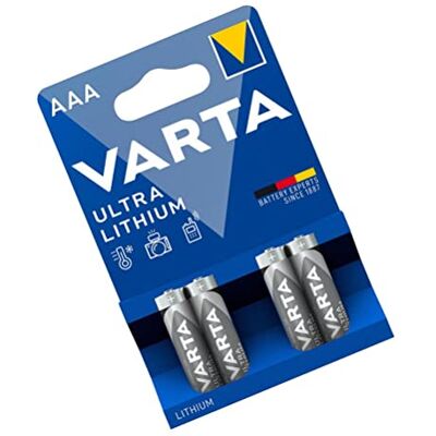 Varta professional AAA Bls 4 Lithium, 6103.301.404 (lithium) Varta professional AAA Bls 4 Lithium, 6103.301.404 (lithium)
