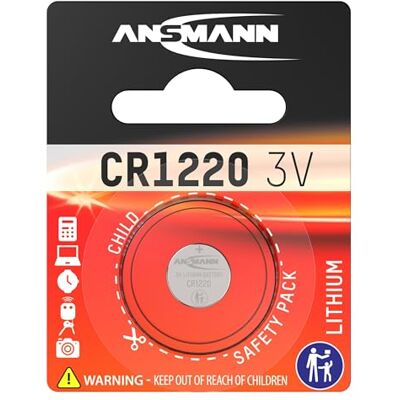 Ansmann 5020062 Lithium knoopcel CR 1220-3 V Ansmann 5020062 Lithium knoopcel CR 1220-3 V