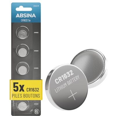 ABSINA CR1632 3V lithium knoopcel lekvrij en lange levensduur ABSINA CR1632 3V lithium knoopcel lekvrij en lange levensduur