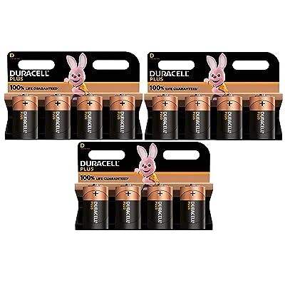 Duracell Plus D, LR20 MN1300, 12 batterijen Duracell Plus D, LR20 MN1300, 12 batterijen