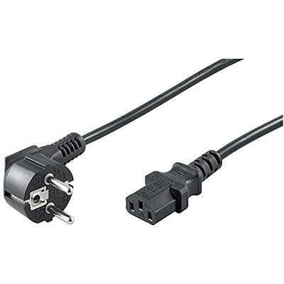 goobay 50078 voedingskabel gehoekt voor koude apparaten zoals PC, monitor, omvormer (veiligheidsstekker volgens IEC 320 C13) 2,5 m zwart goobay 50078 voedingskabel gehoekt voor koude apparaten zoals PC, monitor, omvormer (veiligheidsstekker volgens IEC 320 C13) 2,5 m zwart