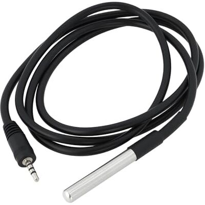 ECSiNG Sonoff DS18-B20 Sonoff TH10/16 temperatuursensor -10 °C tot 85 °C met 2,5 mm stekker 1 m ECSiNG Sonoff DS18-B20 Sonoff TH10/16 temperatuursensor -10 °C tot 85 °C met 2,5 mm stekker 1 m
