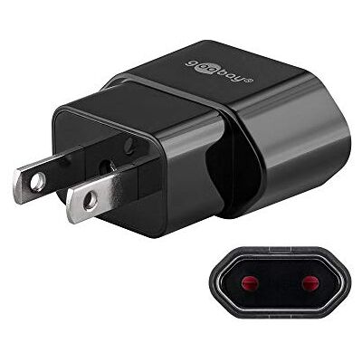 goobay 45344 netadapter EU-stekker (type C, CEE 7/16) goobay 45344 netadapter EU-stekker (type C, CEE 7/16)