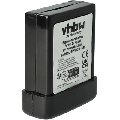 vhbw Accu compatibel met Kenwood TH208, TH-208, TH22AT, TH-22AT, TH-22E, TH308, TH-308 radio walkietalkie (1100 mAh, 6 V, NiMH) vhbw Accu compatibel met Kenwood TH208, TH-208, TH22AT, TH-22AT, TH-22E, TH308, TH-308 radio walkietalkie (1100 mAh, 6 V, NiMH)