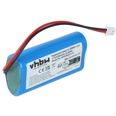 vhbw Batterij compatibel met Zafferano Poldina Pro Mini, Poldina Pro tafel-/bedlamp (5200 mAh, 3,7 V, Li-Ion) vhbw Batterij compatibel met Zafferano Poldina Pro Mini, Poldina Pro tafel-/bedlamp (5200 mAh, 3,7 V, Li-Ion)