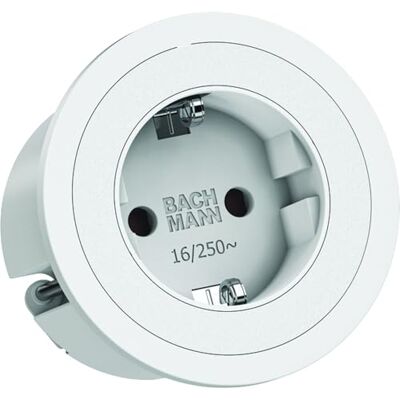 Bachmann PIX 1 x CEE7/3 0,2 m GST18 RAL9010 Bachmann PIX 1 x CEE7/3 0,2 m GST18 RAL9010