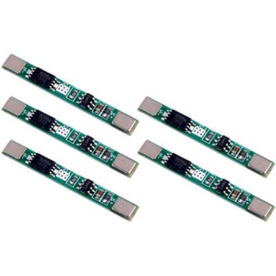 TECNOIOT 5 stuks 1S 3,7 V 3 A Li-ION BMS PCM Batterij Protection Board 18650 lithium batterij TECNOIOT 5 stuks 1S 3,7 V 3 A Li-ION BMS PCM Batterij Protection Board 18650 lithium batterij