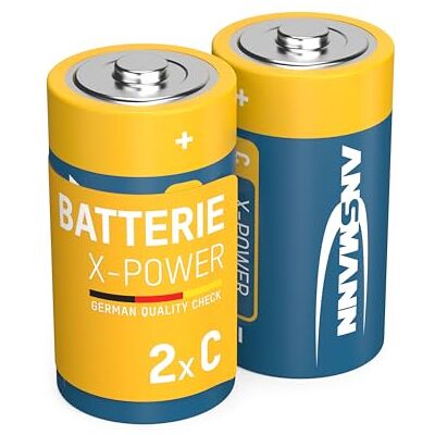 Ansmann Pakket 5015623 X-Power Super Alkaline Baby C LR14/2 Ansmann Pakket 5015623 X-Power Super Alkaline Baby C LR14/2