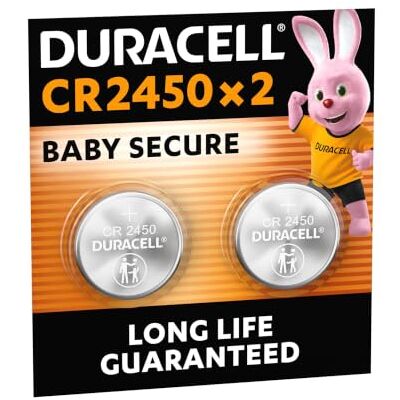 Duracell 2450 lithiumknoppen (2 stuks) 3 V, CR2450 Lange levensduur – elektronische sleutels, huishoudelijke apparaten, weegschaal en temperatuursensoren Duracell 2450 lithiumknoppen (2 stuks) 3 V, CR2450 Lange levensduur – elektronische sleutels, huishoudelijke apparaten, weegschaal en temperatuursensoren