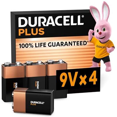 Duracell Alka Plus E-Block 6LR61 9V 4er Levensduur 100% gegarandeerd Ideaal voor dagelijkse apparaten Verpakking 0% kunststof 5 jaar houdbaar Duracell Alka Plus E-Block 6LR61 9V 4er Levensduur 100% gegarandeerd Ideaal voor dagelijkse apparaten Verpakking 0% kunststof 5 jaar houdbaar
