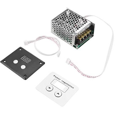Walfront Krachtige digitale spanningsregelaar 4000 W SCR Cruise Control Dimmer Thermostaat AC 220V Walfront Krachtige digitale spanningsregelaar 4000 W SCR Cruise Control Dimmer Thermostaat AC 220V