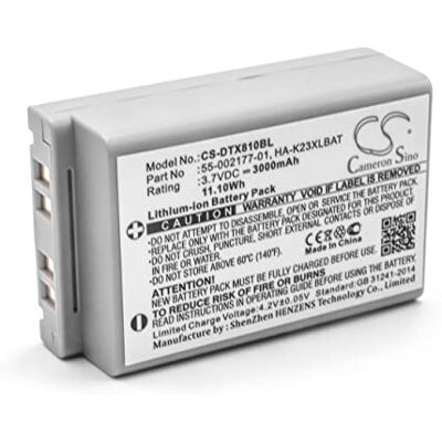 vhbw 3000mAh Li-Ion batterij (3,7 V) voor EC Barcode-Scanner POS Casio DT-X8-10E, DT-X8-10J, DT-X8-20C, DT-X8-20E, DT-X8-20J vhbw 3000mAh Li-Ion batterij (3,7 V) voor EC Barcode-Scanner POS Casio DT-X8-10E, DT-X8-10J, DT-X8-20C, DT-X8-20E, DT-X8-20J