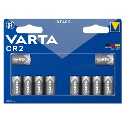 Varta Lithium CR2 10 stuks Varta Lithium CR2 10 stuks