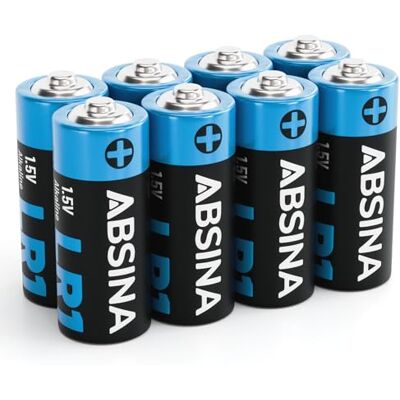 ABSINA LR1 N Lady 1,5 V alkaline batterij lekvrij en duurzaam ABSINA LR1 N Lady 1,5 V alkaline batterij lekvrij en duurzaam