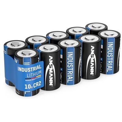 Ansmann CR2 3V lithiumbatterij 10 stuks CR2-batterijen geschikt voor huishoudelijke apparaten, meetapparaten en meer Wegwerpbatterij Ansmann CR2 3V lithiumbatterij 10 stuks CR2-batterijen geschikt voor huishoudelijke apparaten, meetapparaten en meer Wegwerpbatterij