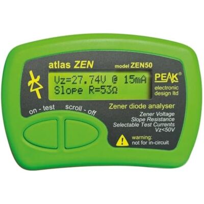 Velleman Atlas Zen ZENER DIODE ANALYSOR (0-50 V) Velleman Atlas Zen ZENER DIODE ANALYSOR (0-50 V)