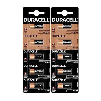 Duracell 10 x MN21 (2 lampen met 5 batterijen) 10 batterijen (A23/23A/V23GA/LRV08/8LR932) Duracell 10 x MN21 (2 lampen met 5 batterijen) 10 batterijen (A23/23A/V23GA/LRV08/8LR932)