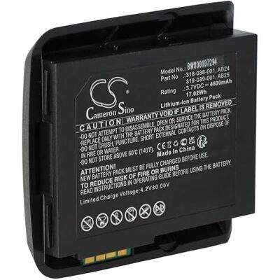 vhbw Accu, compatibel met Intermec CN50, CN51 Barcodescanner (4600 mAh, 3,7 V, Li-Ion) vhbw Accu, compatibel met Intermec CN50, CN51 Barcodescanner (4600 mAh, 3,7 V, Li-Ion)