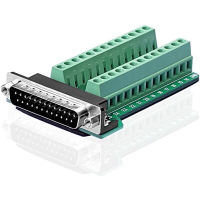 SIENOC D-SUB DB25-G2 mannelijke stekker, 25-polig, uitgang naar PCB-stekkers, (DB25 mannelijke terminal) SIENOC D-SUB DB25-G2 mannelijke stekker, 25-polig, uitgang naar PCB-stekkers, (DB25 mannelijke terminal)