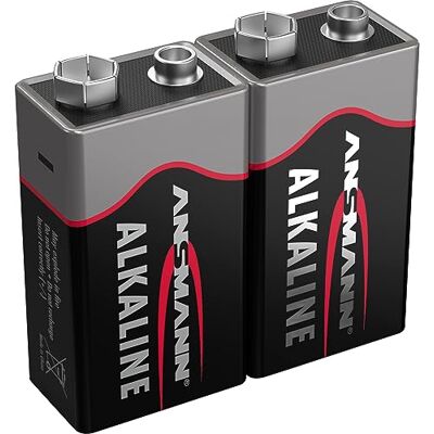Ansmann Red 5015591 9V 2X alkaline batterij Ansmann Red 5015591 9V 2X alkaline batterij