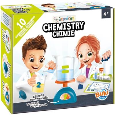 Buki 9002 Mini Science Chemie, Blauw Buki 9002 Mini Science Chemie, Blauw
