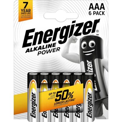Energizer LR03/AAA alkaline power – 4 batterijen Energizer LR03/AAA alkaline power – 4 batterijen