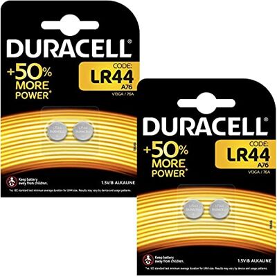Duracell Specialty LR44 alkalinebatterijen, 2 stuks Duracell Specialty LR44 alkalinebatterijen, 2 stuks
