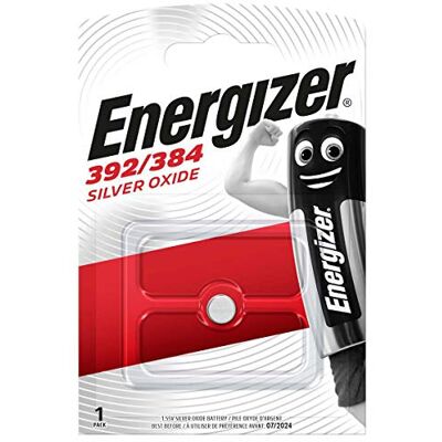 Energizer SR 392/384 knoopcel, zilverkleurig Energizer SR 392/384 knoopcel, zilverkleurig