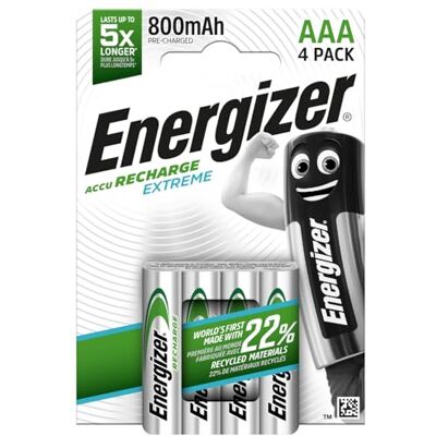 Energizer AAA batterij Nimh Energizer AAA batterij Nimh
