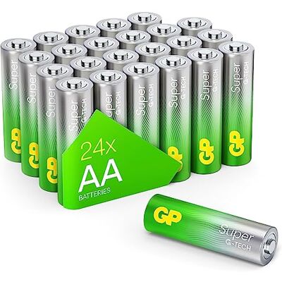 GP 24 stuks Super Alkaline AA 1,5 V 03015AETA-B24 batterijen GP 24 stuks Super Alkaline AA 1,5 V 03015AETA-B24 batterijen