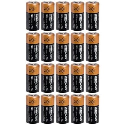 BVBA Duracel 20 stuks lithium batterijen CR123A / CR17345 Original Duracel BVBA Duracel 20 stuks lithium batterijen CR123A / CR17345 Original Duracel
