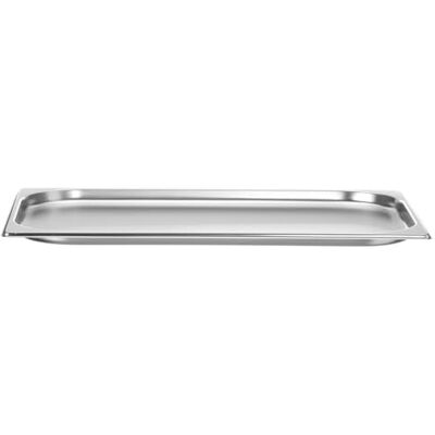 HENDI Gastronorm-bak, GN 1/1, hittebestendigheid -40 °C tot 300 °C, te gebruiken in convectieovens, koelkasten, waterbaden, chafing schijven, 2,5 l, 530 x 325 x 20 mm, roestvrij staal HENDI Gastronorm-bak, GN 1/1, hittebestendigheid -40 °C tot 300 °C, te gebruiken in convectieovens, koelkasten, waterbaden, chafing schijven, 2,5 l, 530 x 325 x 20 mm, roestvrij staal