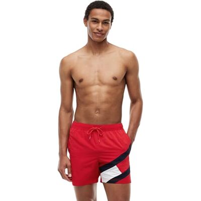 Tommy Hilfiger Sf Cordon de Serrage Moyen Maillot Homme (lot de 1) M Tommy Hilfiger Sf Cordon de Serrage Moyen Maillot Homme (lot de 1) M
