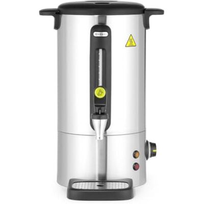 HENDI Warmwaterdispenser, enkelwandig, voor glühwein en kokend water (niet voor chocolade), ~100 °C, 9 l, 230 V, 950 W, 307 x 330 x 450 mm, roestvrij staal HENDI Warmwaterdispenser, enkelwandig, voor glühwein en kokend water (niet voor chocolade), ~100 °C, 9 l, 230 V, 950 W, 307 x 330 x 450 mm, roestvrij staal