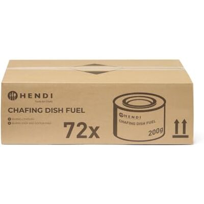 HENDI 194355 Brandpasta voor chafing dish in doos HENDI 194355 Brandpasta voor chafing dish in doos