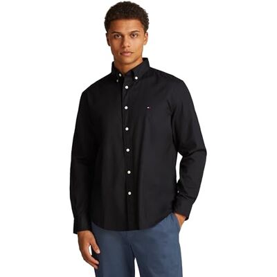 Tommy Hilfiger Core Flex Poplin Solid Rf Shirtmw0mw39988 Chemise L/S Homme (lot de 1) M Tommy Hilfiger Core Flex Poplin Solid Rf Shirtmw0mw39988 Chemise L/S Homme (lot de 1) M